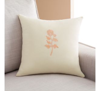 Μαξιλαροθήκη 43x43cm GOFIS HOME Yolanthe Vanilla 484/ 05 |  Μαξιλάρια διακοσμητικά στο espiti