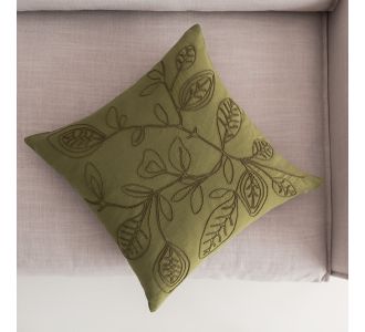 Μαξιλαροθήκη 43x43cm GOFIS HOME Pale Nature Green 381/ 30 |  Μαξιλάρια διακοσμητικά στο espiti