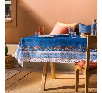 Τραπεζομάντηλο 145x220cm Eris Blue Jean 540 |  Τραπεζομάντηλα στο espiti
