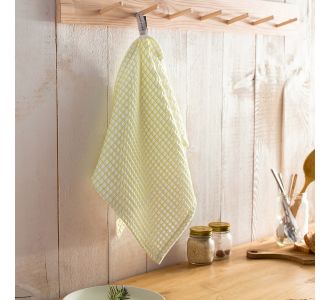 Ποτηρόπανο 40x60cm Josefin Λαχανί 580 |  Πετσέτες Κουζίνας στο espiti