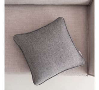 Μαξιλαροθήκη 43x43cm GOFIS HOME Zuri Grey Rock 508/ 15 |  Μαξιλάρια διακοσμητικά στο espiti