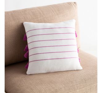 Μαξιλαροθήκη 43x43cm Maira Φουξ 540 |  Μαξιλάρια διακοσμητικά στο espiti