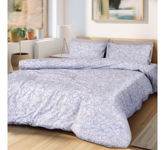 Beauty Home Σετ πάπλωμα μονό Adela Art 12251 160x240 Γκρι       |  Παπλώματα Μονά στο espiti
