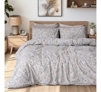 Beauty Home Σετ σεντόνια υπέρδιπλα με λάστιχο Rene Art 12255 170x200+30 Μέντα       |  Σεντόνια Υπέρδιπλα / King Size στο espiti
