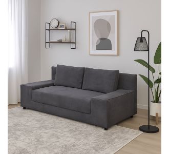 Καναπές Κρεβάτι Favorite Τριθέσιος Γκρι 200x81x71cm AlphaB2B |  Καναπέδες στο espiti