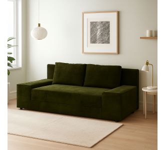 Καναπές Κρεβάτι Favorite Τριθέσιος Λαδί 200x81x71cm AlphaB2B |  Καναπέδες στο espiti