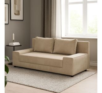 Καναπές Κρεβάτι Favorite Τριθέσιος Μπεζ 200x81x71cm AlphaB2B |  Καναπέδες στο espiti