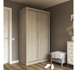 Ντουλάπα Linea Σονόμα 120x60x215cm AlphaB2B |  Βιτρίνες - Έπιπλα εισόδου στο espiti
