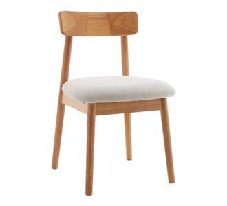 Καρέκλα Tullo pakoworld rubberwood σε φυσική απόχρωση 46x45x78εκ |  Καρέκλες στο espiti