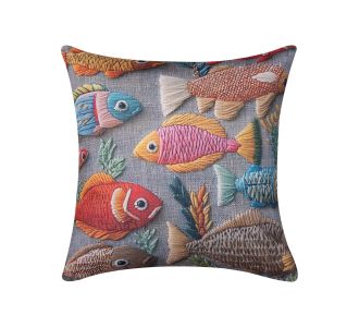 ΣΤΑΜΠΩΤΗ ΜΑΞΙΛΑΡΟΘΗΚΗ (45cm x 45cm) ks539 5206978122422 SilkFashion |  Μαξιλάρια διακοσμητικά στο espiti