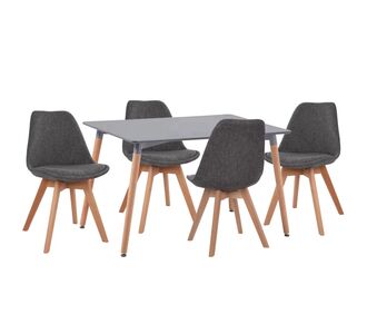 ΣΕΤ ΤΡΑΠΕΖΑΡΙΑΣ 5ΤΜΧ VEGAS HM21177 MDF TOP ΣΕ ΓΚΡΙ--ΥΦΑΣΜΑ ΣΕ ΓΚΡΙ |  Σετ τραπεζαρίες στο espiti