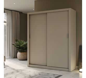 Ντουλάπα Reflex Cashmere 180x60x215cm AlphaB2B |  Ντουλάπες ρούχων στο espiti