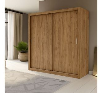 Ντουλάπα Reflex Χρυσό Δρυς 180x60x215cm AlphaB2B |  Ντουλάπες ρούχων στο espiti