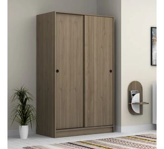 Ντουλάπα ρούχων Regio Megapap δίφυλλη συρόμενη χρώμα γκρι σκυροδέματος 120x60x200εκ. |  Ντουλάπες ρούχων στο espiti