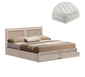 ΚΡΕΒΑΤΙ ΔΙΠΛΟ ΜΕ ΣΥΡΤΑΡΙΑ & ΣΤΡΩΜΑ CAPRI HM21169 ΜΕΛΑΜΙΝΗ SONAMA--ΓΙΑ 150x200εκ |  Κρεβάτια στο espiti