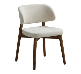 Καρέκλα Siena pakoworld rubberwood σε καρυδί-εκρού απόχρωση 48x50x81εκ |  Καρέκλες στο espiti