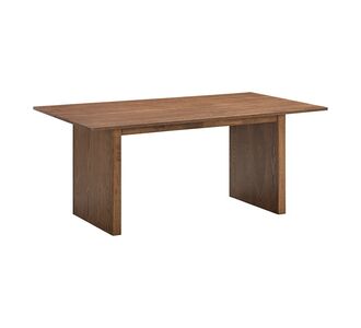 Τραπέζι Eleganza pakoworld mdf σε καρυδί απόχρωση 180x99x75.8εκ |  Τραπέζια στο espiti