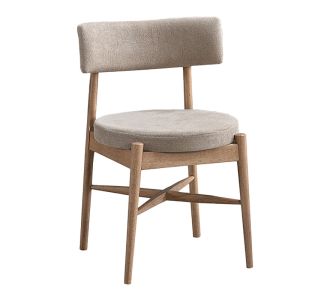 Καρέκλα Raudi pakoworld rubberwood σε φυσική-εκρού απόχρωση 45.5x45.5x81εκ |  Καρέκλες στο espiti