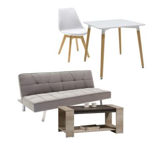 Φοιτητικό πακέτο επίπλων Smoothness pakoworld σετ 5τεμ |  Φοιτητικα Πακετα στο espiti