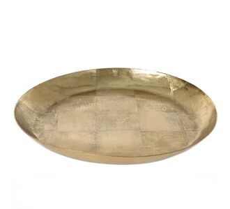 Beauty Home Μεταλλικός Χρυσός Δίσκος 30 x 3cm       |  Διακοσμητκά στο espiti