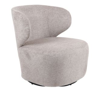 Πολυθρόνα Marelia pakoworld περιστρεφόμενη λαδί ύφασμα 73x76x76εκ |  Πολυθρόνες σαλονιού στο espiti