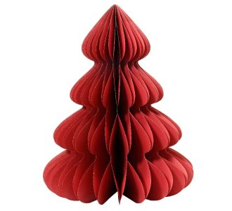 Beauty Home Χάρτινο Κόκκινο Δέντρο 48cm x 60cm       |  Χριστουγεννιάτικα Διακοσμητικά στο espiti