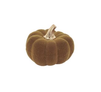 Beauty Home Κολοκύθα βελούδινη Λαδί με χρυσό Ø9 x 7 cm       |  Χριστουγεννιάτικα Διακοσμητικά στο espiti