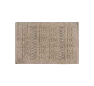Πατάκι μπάνιου RAQUA BEIGE Βαμβάκι 60 x 90 εκ. MADI |  Πατάκια Μπάνιου στο espiti