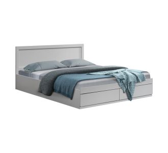 Κρεβάτι Olympus pakoworld με συρτάρι σε λευκή απόχρωση 160x200εκ |  Κρεβάτια στο espiti