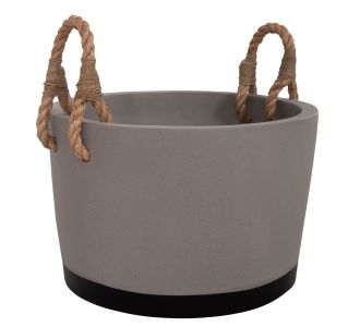 ΓΛΑΣΤΡΑ ΕΣ. ΧΩΡΟΥ ΣΕΙΡΑ TRYLL HM4690L FIBER CEMENT ΓΚΡΙ & ΣΧΟΙΝΙ Φ40x25,5Υεκ. |  Λουλούδια στο espiti