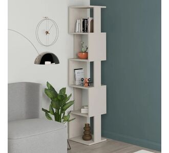 Βιβλιοθήκη Piri Megapap χρώμα sandstone 35x30x161εκ. |  Βιβλιοθήκες στο espiti