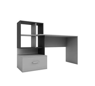 Γραφείο Viola Γκρι-Ανθρακί 149x48x105cm AlphaB2B |  Γραφεία στο espiti