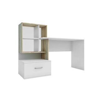 Γραφείο Viola Λευκό-Σονόμα 149x48x105cm AlphaB2B |  Γραφεία στο espiti