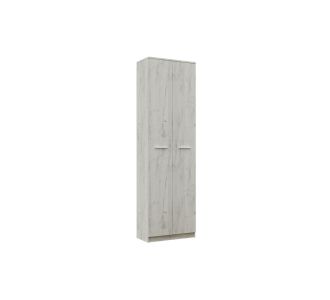 Ντουλάπα Reno με Ράφια Λευκή 60x32x200cm AlphaB2B |  Ντουλάπες ρούχων στο espiti
