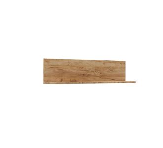 Κρεμαστό Ράφι Callisto-100 Χρυσό Δρυς 100x19.5x25cm AlphaB2B |  Παιδικά έπιπλα στο espiti