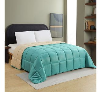 ΠΑΠΛΩΜΑ ΜΟΝΟ BROOKLYN PETROL/BEIGE (160X220) ΜΟΝΟ 160Χ220 MELINEN |  Παπλώματα Υπέρδιπλα στο espiti