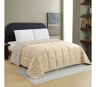 ΠΑΠΛΩΜΑ ΜΟΝΟ BROOKLYN BEIGE/SILVER (160X220) ΜΟΝΟ 160Χ220 MELINEN |  Παπλώματα Υπέρδιπλα στο espiti