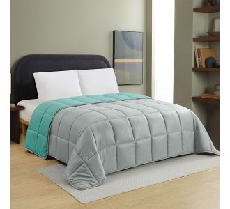 ΠΑΠΛΩΜΑ ΥΠΕΡΔΙΠΛΟ BROOKLYN GREY/PETROL (220X240) ΥΠΕΡΔΙΠΛΟ 220Χ240 MELINEN |  Παπλώματα Υπέρδιπλα στο espiti