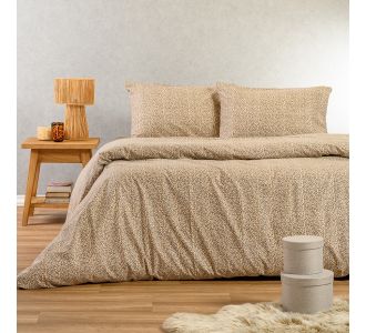 ΣΕΤ ΣΕΝΤΟΝΙΑ ΦΑΝΕΛΕΝΙΑ ΜΟΝΑ KESHIA BEIGE (170X260) ΣΕΤ ΜΟΝΟ 170Χ260 MELINEN |  Σεντόνια Υπέρδιπλα / King Size στο espiti