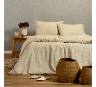 ΣΕΤ ΣΕΝΤΟΝΙΑ ΦΑΝΕΛΕΝΙΑ KING SIZE FARREL GREY (270X260) ΣΕΤ KING SIZE 270Χ260 MELINEN |  Σεντόνια Υπέρδιπλα / King Size στο espiti