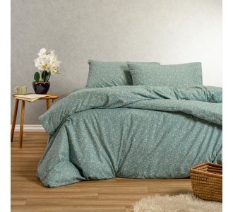 ΣΕΤ ΣΕΝΤΟΝΙΑ ΦΑΝΕΛΕΝΙΑ KING SIZE (Λ) FAY PETROL (180X200+30) ΣΕΤ KING SIZE (Λ) 270Χ260 MELINEN |  Σεντόνια Υπέρδιπλα / King Size στο espiti