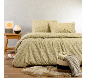 ΣΕΝΤΟΝΙ (ΣΕΤ 3 ΤΕΜ.) 180Χ200+30 POPPY PASTEL OLIVE WINTER LINE MINI ΚΑΤΩΣΕΝΤΟΝΟ KING SIZE (Λ) 180Χ200+30cm + 53X72cm MELINEN |  Σεντόνια Υπέρδιπλα / King Size στο espiti