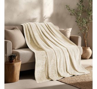 ΡΙΧΤΑΡΙ ΠΟΛΥΘΡΟΝΑΣ GIZA ECRU (130X170) ΠΟΛΥΘΡΟΝΑΣ 130X170 MELINEN |  Ριχτάρια στο espiti