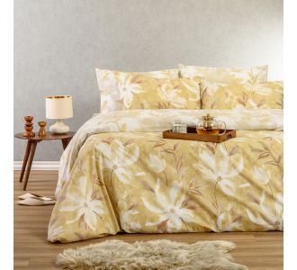 ΣΕΤ ΣΕΝΤΟΝΙΑ ΜΟΝΑ GIULIA OCHRE CASUAL LINE (170X270) ΣΕΤ ΜΟΝΟ 170Χ270 MELINEN |  Σεντόνια Υπέρδιπλα / King Size στο espiti