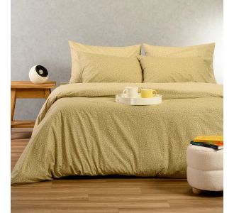 ΣΕΤ ΣΕΝΤΟΝΙΑ ΔΙΠΛΑ SAMUELE OLIVE/BEIGE ULTRA LINE (205X270) ΣΕΤ ΔΙΠΛΟ 205Χ270 MELINEN |  Σεντόνια Υπέρδιπλα / King Size στο espiti