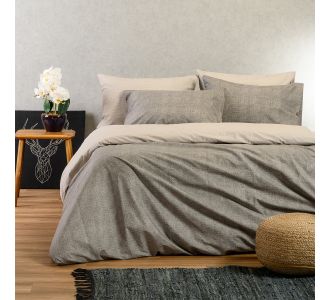 ΣΕΤ ΣΕΝΤΟΝΙΑ ΔΙΠΛΑ (Λ) LUCA GREY ULTRA LINE (150Χ200+32) ΣΕΤ ΔΙΠΛΟ (Λ) 205Χ270 MELINEN |  Σεντόνια Υπέρδιπλα / King Size στο espiti
