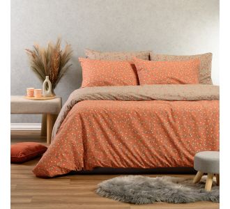 ΣΕΤ ΣΕΝΤΟΝΙΑ ΜΟΝΑ CESARE APRICOT CASUAL LINE (170X270) ΣΕΤ ΜΟΝΟ 170Χ270 MELINEN |  Σεντόνια Υπέρδιπλα / King Size στο espiti