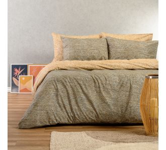 ΣΕΤ ΣΕΝΤΟΝΙΑ ΜΟΝΑ (Λ) RAFAELO BEIGE CASUAL LINE (100Χ200+32) ΣΕΤ ΜΟΝΟ (Λ) 170Χ270 MELINEN |  Σεντόνια Υπέρδιπλα / King Size στο espiti