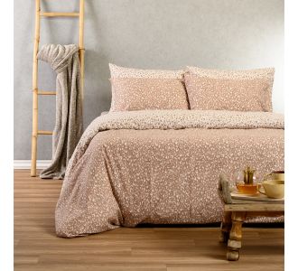 ΣΕΤ ΣΕΝΤΟΝΙΑ ΔΙΠΛΑ LEO MOCCA CASUAL LINE (205X270) ΣΕΤ ΔΙΠΛΟ 205Χ270 MELINEN |  Σεντόνια Υπέρδιπλα / King Size στο espiti