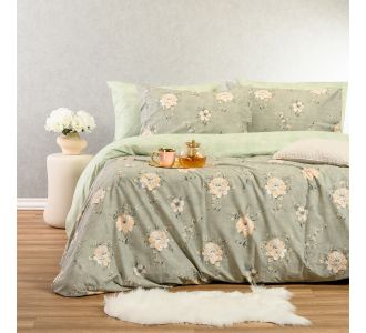 ΣΕΤ ΣΕΝΤΟΝΙΑ ΔΙΠΛΑ (Λ) GIANNA GREY/AQUA CASUAL LINE (150Χ200+32) ΣΕΤ ΔΙΠΛΟ (Λ) 205Χ270 MELINEN |  Σεντόνια Υπέρδιπλα / King Size στο espiti